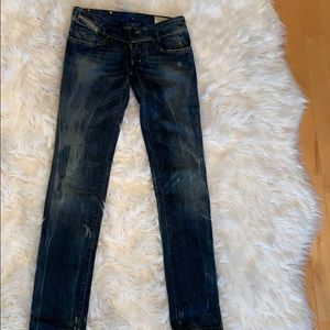 Diesel jeans skinny fit low waist